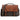 WG75-014  Wrangler Genuine Leather Western Vintage Tooled  Briefcase - Coffee