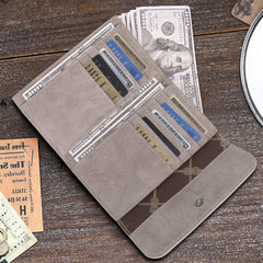 WG89-W001  Wrangler Studded Accents Tri-fold Key-Chain Wallet - Khaki (ONLINE EXCLUSIVE)