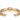 WG-AC-BC-101-GD Wrangler Heart Stone Scroll Inlay Cuff Bracelet - Gold