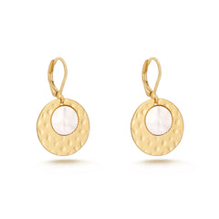 WGE-1039  Wrangler 14K Gold Plated Dangling Earrings