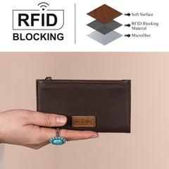 WGW-W1001  Wrangler Genuine Leather RFID Wallet