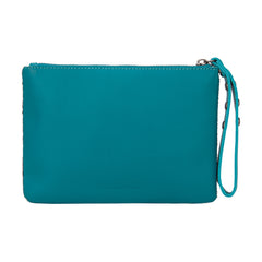 RLH-7001  Montana West Hair-On Cowhide Leather Wristlet