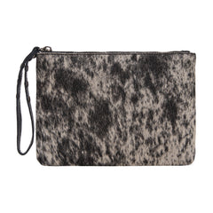 RLH-7001  Montana West Hair-On Cowhide Leather Wristlet