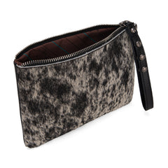 RLH-7001  Montana West Hair-On Cowhide Leather Wristlet