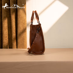 MW1334-1831  Montana West Embroidered Aztec Small Tote/Crossbody