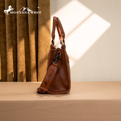 MW1334G-8250 Montana West Embroidered Concealed Carry Collection Tote