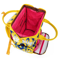 WG2204-9110   Wrangler Aztec Printed Callie Backpack -  Yellow