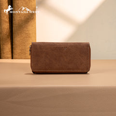 MW1335-W010 Montana West Embossed Collection  Wallet