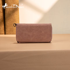 MW1335-W010 Montana West Embossed Collection  Wallet