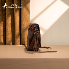 MW1331-8360 Montana West Concho Collection Crossbody