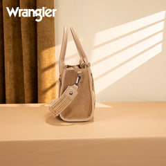 WG210-8120S  Wrangler Woven Denim Concealed Carry Tote/Crossbody -Tan