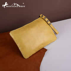 RLH-7003  Montana West Hair-On Cowhide Leather Wristlet