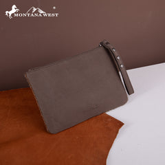 RLH-7001  Montana West Hair-On Cowhide Leather Wristlet