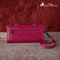 MW1245-W002 Montana West Embroidered Collection Wallet