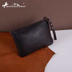 RLH-7002  Montana West Hair-On Cowhide Leather Wristlet