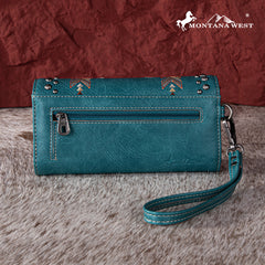 MW1245-W002 Montana West Embroidered Collection Wallet