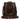 TR180-8360  Trinity Ranch Genuine Hair-On Cowhide Tooled Fringe  Crossbody Bag- Coffee
