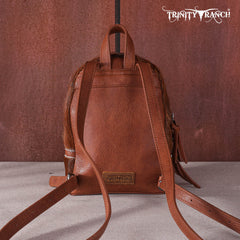 TR160-9110 Trinity Ranch Hair-On Cowhide Collection Mini Backpack