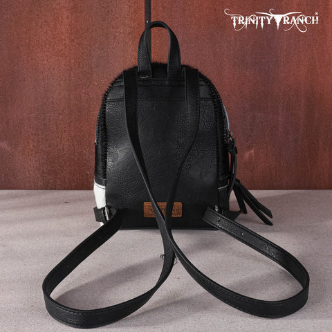 TR160-9110 Trinity Ranch Hair-On Cowhide Collection Mini Backpack