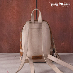 TR160-9110 Trinity Ranch Hair-On Cowhide Collection Mini Backpack
