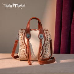 TR192-1605  Trinity Ranch Concho Collection Mini Tote/Crossbody