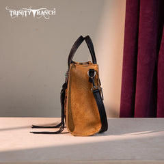 TR192-1605  Trinity Ranch Concho Collection Mini Tote/Crossbody
