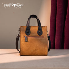 TR192-1605  Trinity Ranch Concho Collection Mini Tote/Crossbody