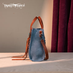 TR192-1605  Trinity Ranch Concho Collection Mini Tote/Crossbody