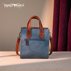 TR192-1605  Trinity Ranch Concho Collection Mini Tote/Crossbody
