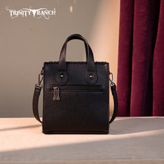 TR192-1605  Trinity Ranch Concho Collection Mini Tote/Crossbody