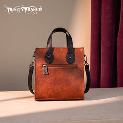 TR192-1605  Trinity Ranch Concho Collection Mini Tote/Crossbody