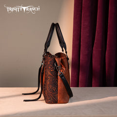TR192G-8322  Trinity Ranch Concho Collection Tote/Crossbody