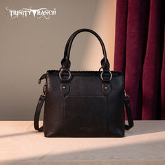 TR192G-8322  Trinity Ranch Concho Collection Tote/Crossbody