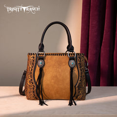 TR192G-8322  Trinity Ranch Concho Collection Tote/Crossbody