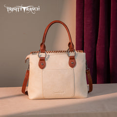 TR192G-8322  Trinity Ranch Concho Collection Tote/Crossbody