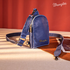 WG87-824 Wrangler Sling Bag/Crossbody/Chest Bag -Jean