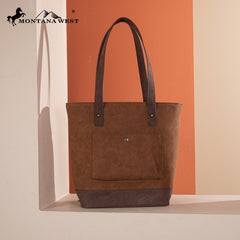 MW1312G-8317  Montana West Embroidered Collection Tote