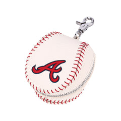 MLB-AB 108   MLB Atlanta Braves Team Key Chain Pouch