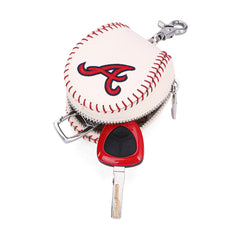 MLB-AB 108   MLB Atlanta Braves Team Key Chain Pouch