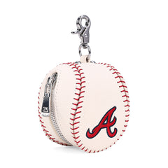 MLB-AB 108   MLB Atlanta Braves Team Key Chain Pouch