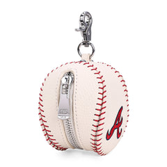 MLB-AB 108   MLB Atlanta Braves Team Key Chain Pouch
