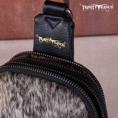 TR159-210 Trinity Ranch Genuine Hair-On Cowhide  Collection Sling Bag