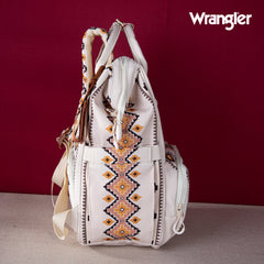 WG2204-9110  Wrangler  Aztec Printed Callie Backpack - Tan