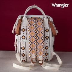 WG2204-9110  Wrangler  Aztec Printed Callie Backpack - Tan