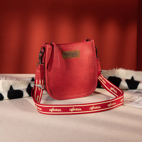 WG119-077  Wrangler Small Crossbody Bag - Red