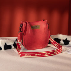 WG119-077  Wrangler Small Crossbody Bag - Red