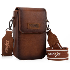 WG118-204 Wrangler Crossbody Cell Phone Purse With Back Card Slots
