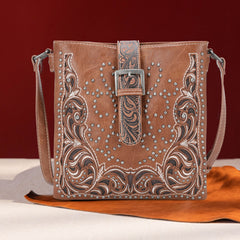 MW1143G-9360 Montana West Cut-Out/Buckle Collection Concealed Carry Crossbody