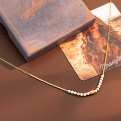 WNS-1079  Wrangler Western 14K Chain Boho Necklace Retro Pendant