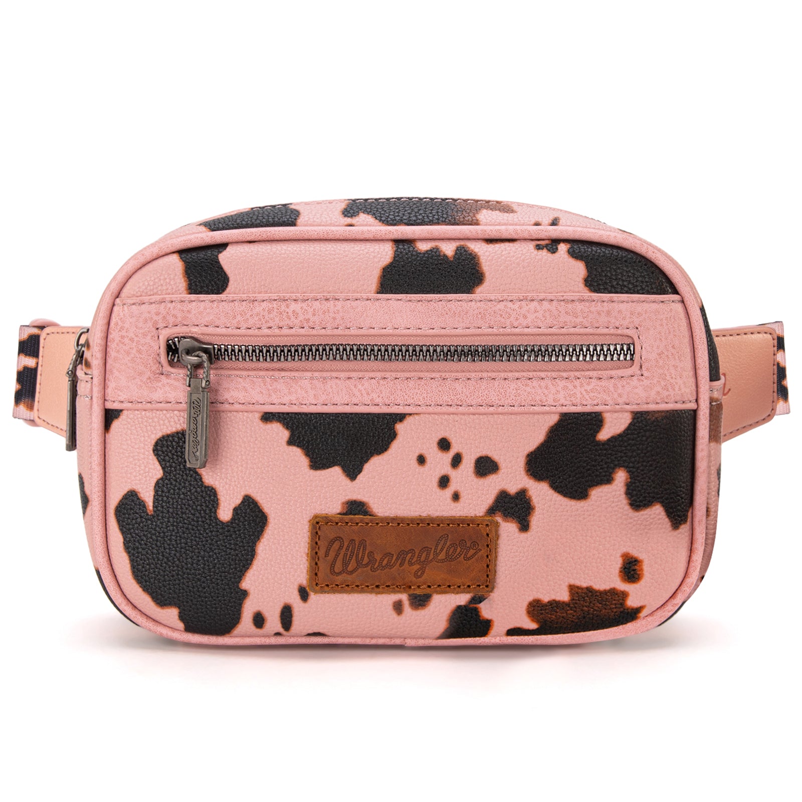 WG133-194 Wrangler Cow Print Belt-Bag